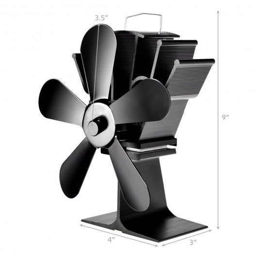 5 Blades Fuel Saving Stove Fan