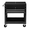 Rolling Mechanics Tool Cart Slide Top Utility Storage Cabinet Organizer 2 Drawer