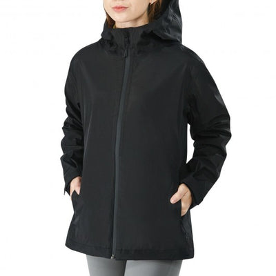 Women's Waterproof & Windproof Rain Jacket with Velcro Cuff