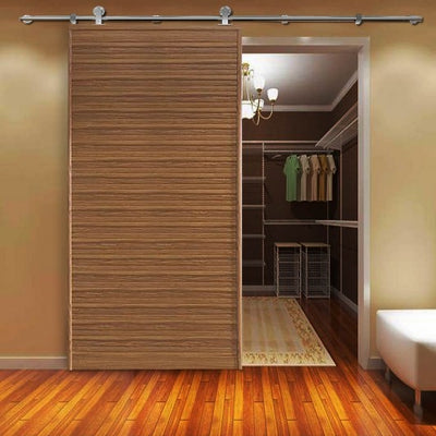 Modern Stainless Steel Wood Sliding Door Hardware Set