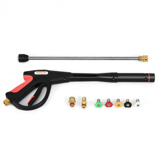 Pressure Washer Gun with 20-Inch Extension Wand Lance