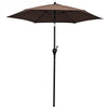 6.3ft Outdoor Patio Easy Tilt Umbrella Sunshade Cover