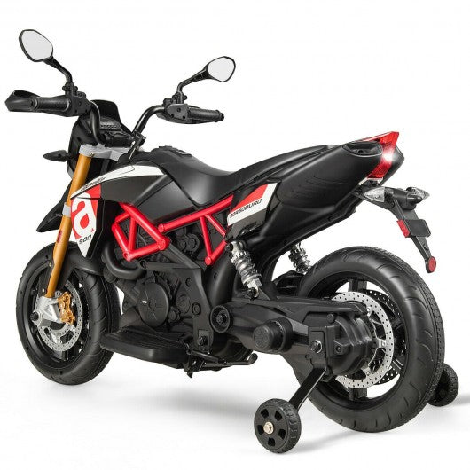 Aprilia Licensed 12V Kids Ride-On Motorcycle