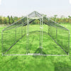 Large Walk in Shade Cage Chicken Coop with Roof Cover-20'