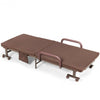 Adjustable Guest Single Bed Lounge Portable Wheels