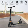 Folding Aluminium Adjustable Kick Scooter with Shoulder Strap