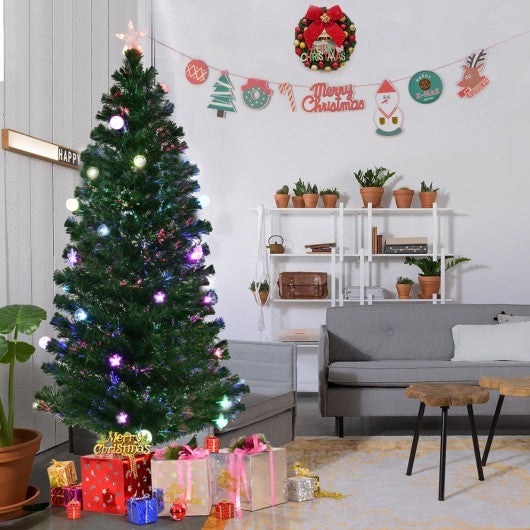 6' / 6.5' / 7' / 7.5' / 8' Fiber Optic Artificial Christmas Tree