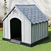 Plastic Medium-Sized Pet Puppy Shelter Waterproof Ventilate Dog House