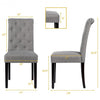 Set of 2 Tufted Dining Chair