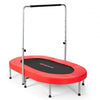 Foldable Double Mini Kids Fitness Rebounder Trampoline