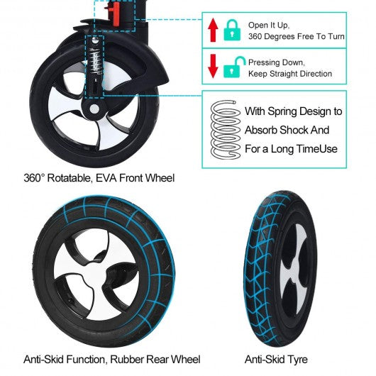 2 in 1 High Landscape Convertible Reversible Bassinet Pram