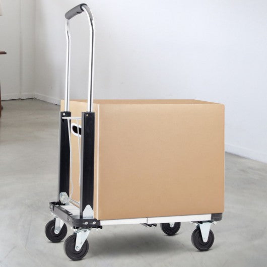 330 LBS Capacity Folding Extendable Hand Platform Truck