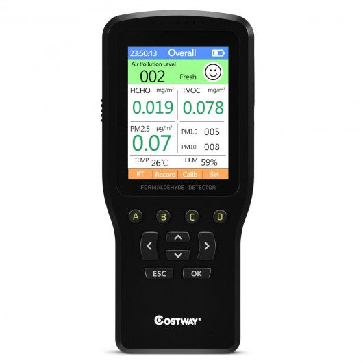Air Quality Monitor Detector Accurate Testing Formaldehyde
