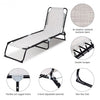 Foldable Camping Patio Chaise Lounge Chair