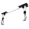 New Bike Bicycle Lift Ceiling Mounted Hoist Storage Garage Hanger Pulley Rack