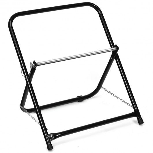 Steel Cable Holder Single Axle Industrial Grade Wire Dispenser