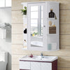 Bathroom Cabinet Single Door Shelves Wall Mount Cabinet