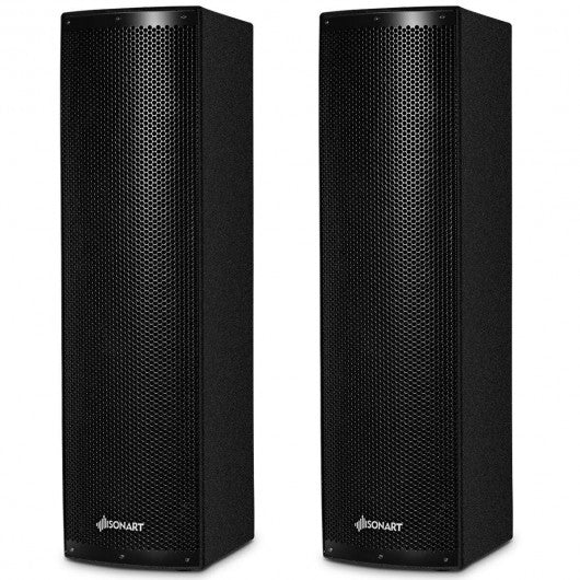 2000W Set of 2 Bi-Amplified Bluetooth Speakers