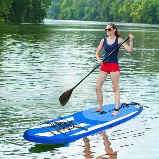 10.6' Inflatable Adjustable Paddle Board with Carry Bag