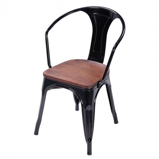 Set of 2 Tolix Style Armchair