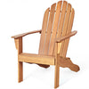 Outdoor Solid Wood Durable Patio Adirondack Chair