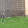 Outdoor Sports Weatherproof Steel Football Goal Net-6' x 4'