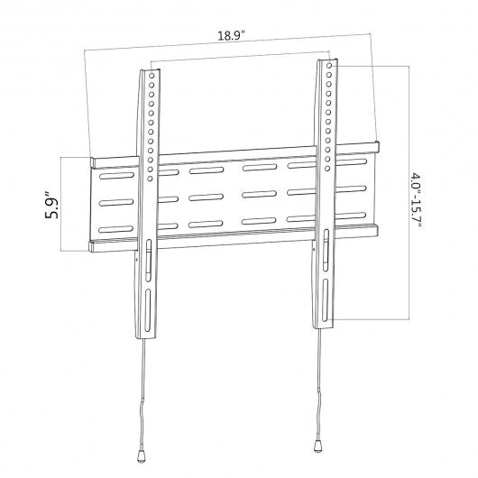 LCD LED Plasma Flat Fixed TV Wall Mount Bracket