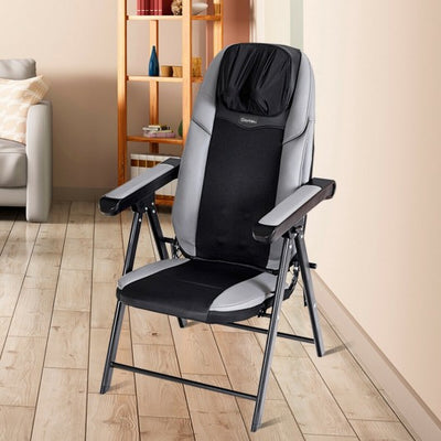 Adjustable Folding Shiatsu Massage Chair with USB Port