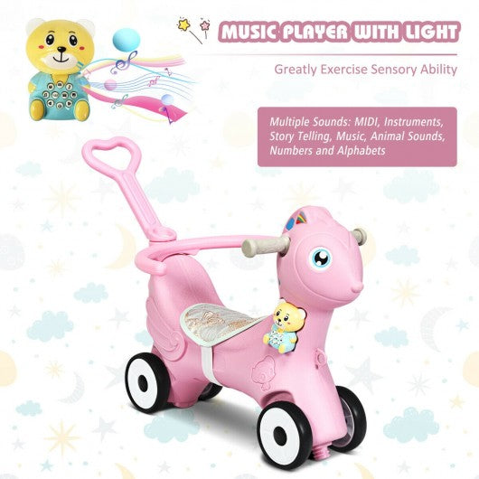 4 in 1 Baby Rocking Horse with Music