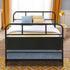 Twin Daybed and Trundle Frame Set Trundle Day Bed