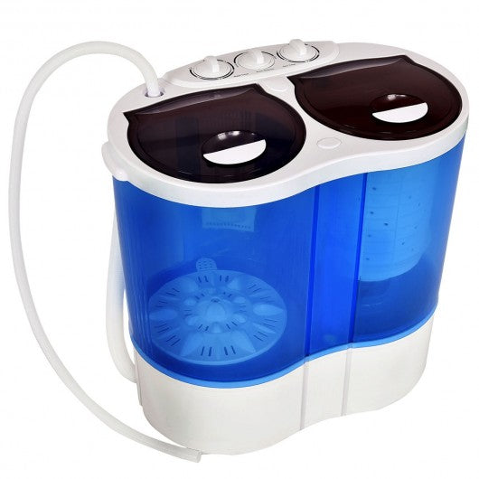 Portable Compact Twin Tub Mini Washing Machine