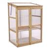 Garden Portable Wooden Raised Plants Greenhouse