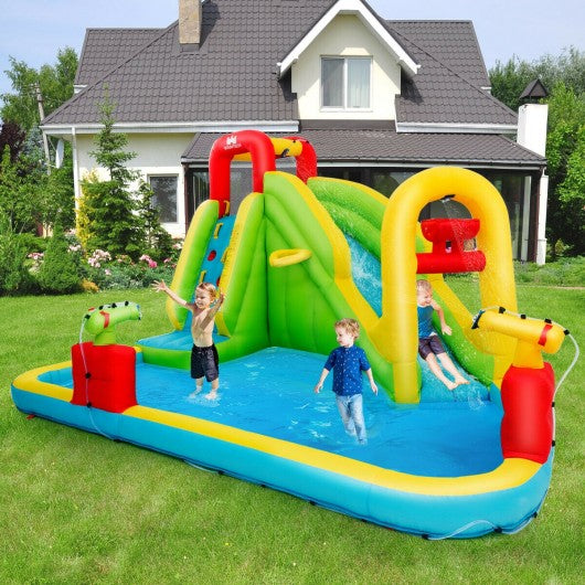Inflatable Splash Water Bounce House Jump Slide Bouncer