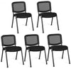 Set of 5 Mesh Back Office Conference Chairs