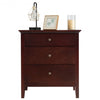 3 Drawers Nightstand Beside End Side Table Accent Table