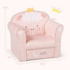 Kids Lamb Sofa Children Armrest Couch