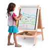 All in One Kid's Double Side Wooden Art Easel with Paper Roll