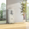 Bathroom Multifunctional Storage Floor Cabinet with 2 Drawers