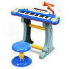 37 Key Electronic Keyboard Kids Toy Piano-Blue