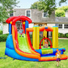 Inflatable Bounce House Water Slide with Pool and Cannon