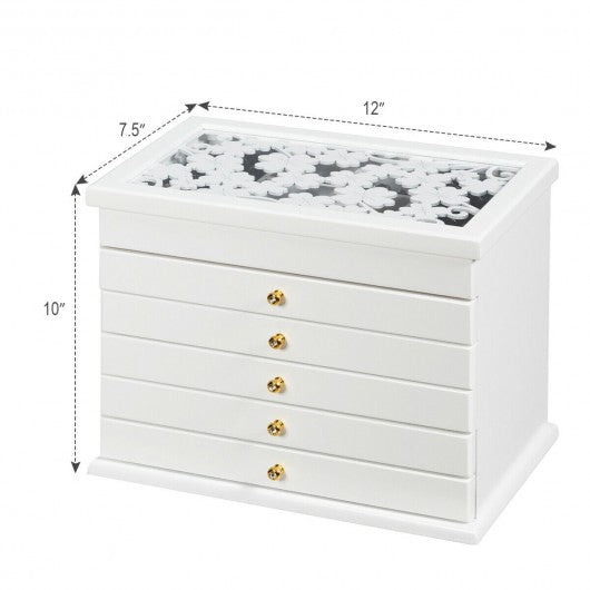 Large Wooden Jewelry Box