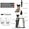 Slow Stainless Steel Wide Chute Masticating Juicer Cold Press Extractor