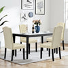 Set of 2 Tufted Upholstered Dining Chair