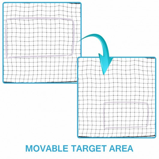 Baseball Softball Rebounder Throw Pitch Back Training Net