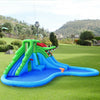 Inflatable Water Park Crocodile Bouncer Dual Slide Climbing Wall