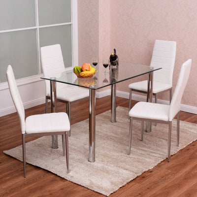 5 pcs Dining Set with a Simple Design