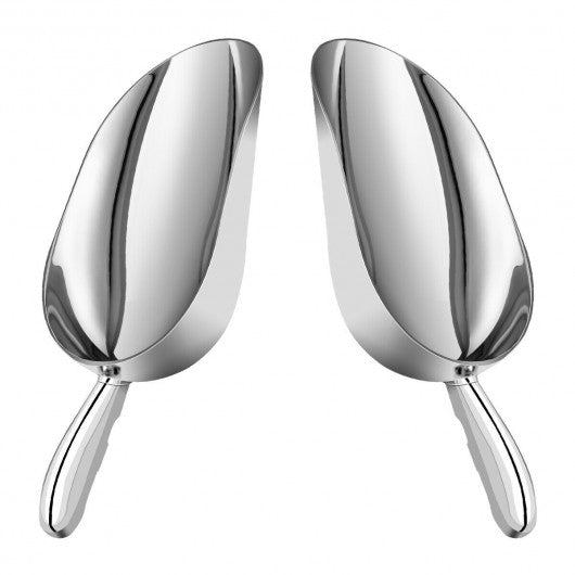 12 Oz Set of 2 Aluminum Candy Dry Goods Ice Scoop