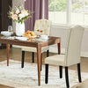 Set of 2 Tufted Upholstered Dining Chair