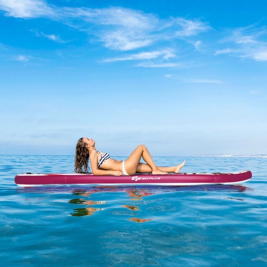 10.6' Inflatable Adjustable Paddle Board with Carry Bag