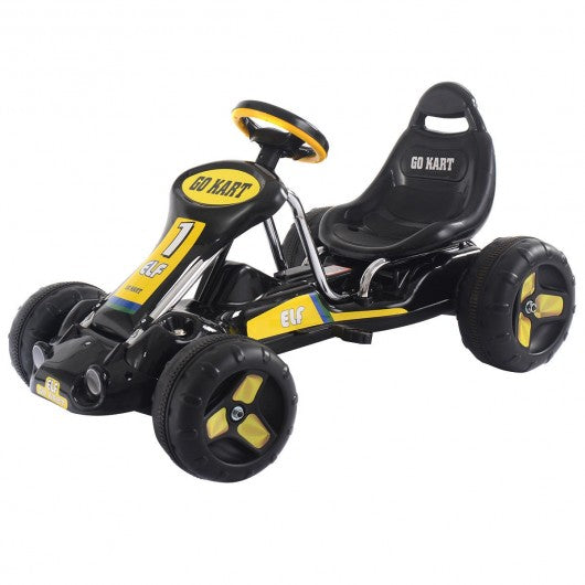 Go Kart Kids Ride On Car Pedal Powered Car 4 Wheel Racer Toy Stealth Outdoor
